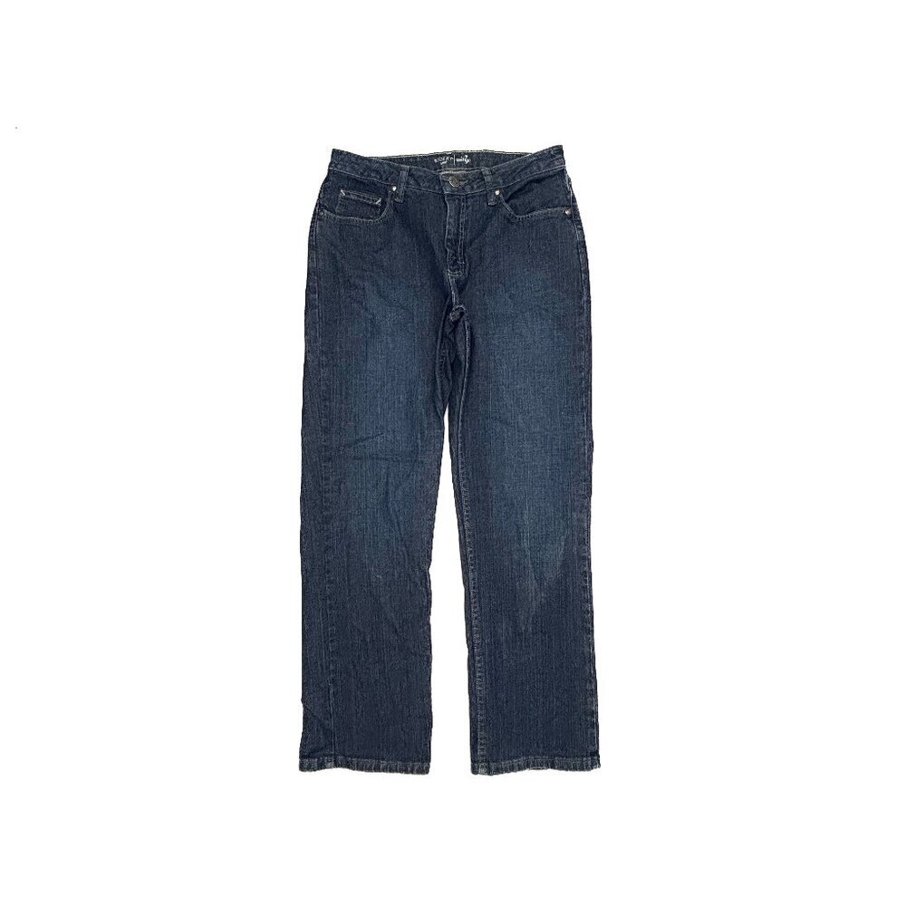 Riders‎ by Lee Bootcut Women's size 10P Dark Wash Blue Denim jeans